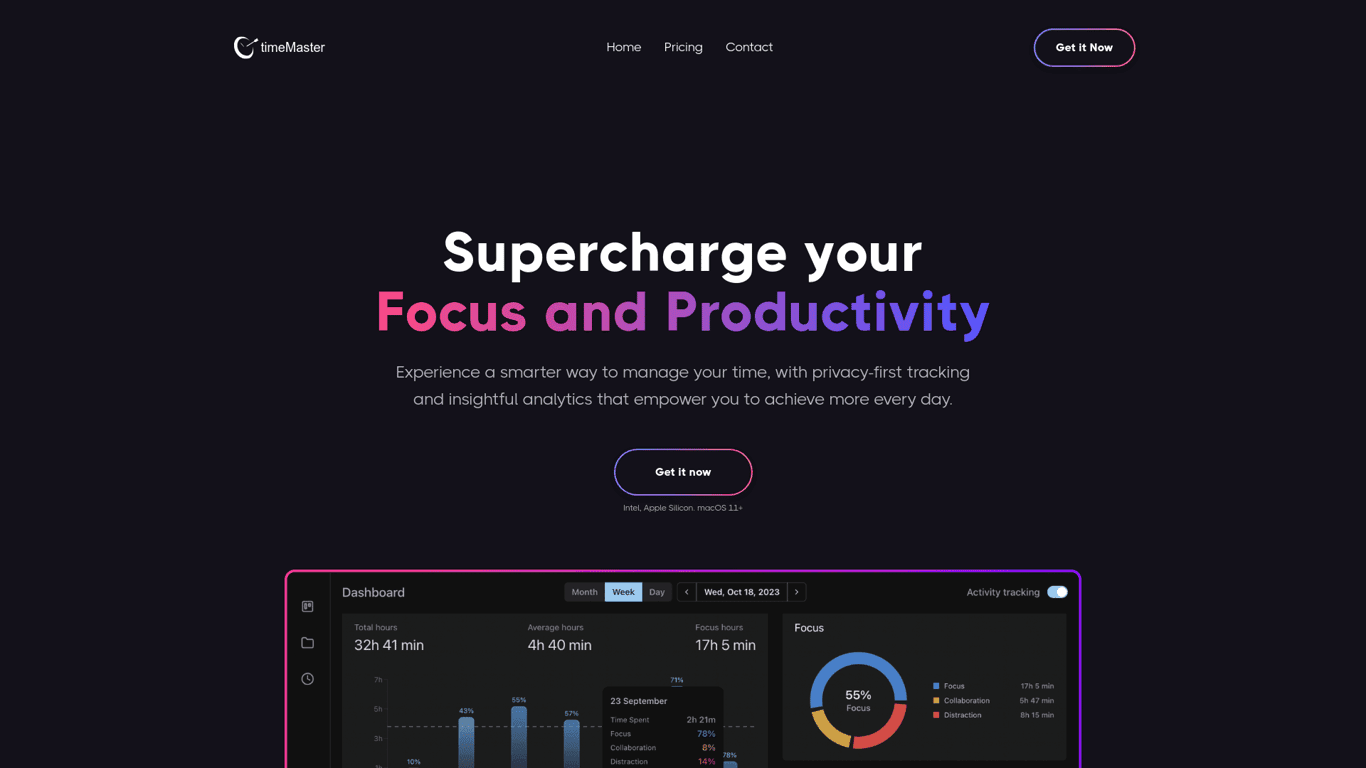 TimeMaster.ai screenshot