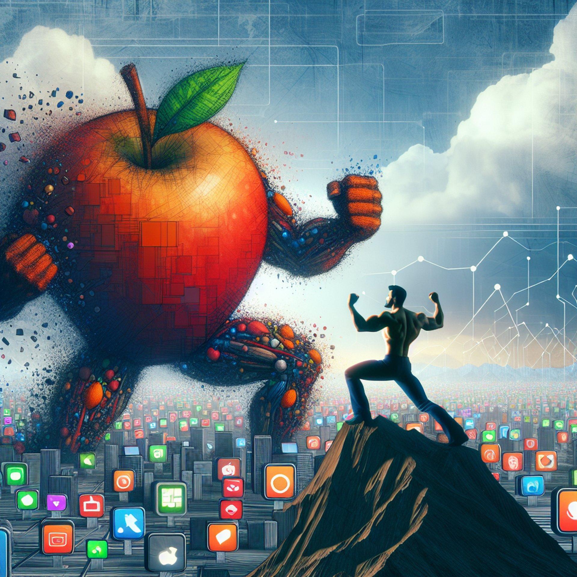 Banner for Elon Musk Takes on Apple Over App Store Rankings in Massive Antitrust Showdown