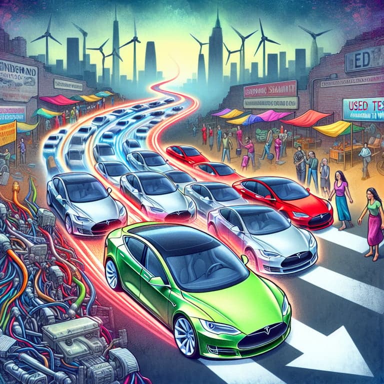 Banner for Used Tesla Prices Revving Up: A Surprising Twist in the Secondhand EV Market