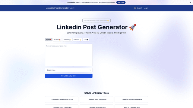 Thumbnail image for Postgenerator