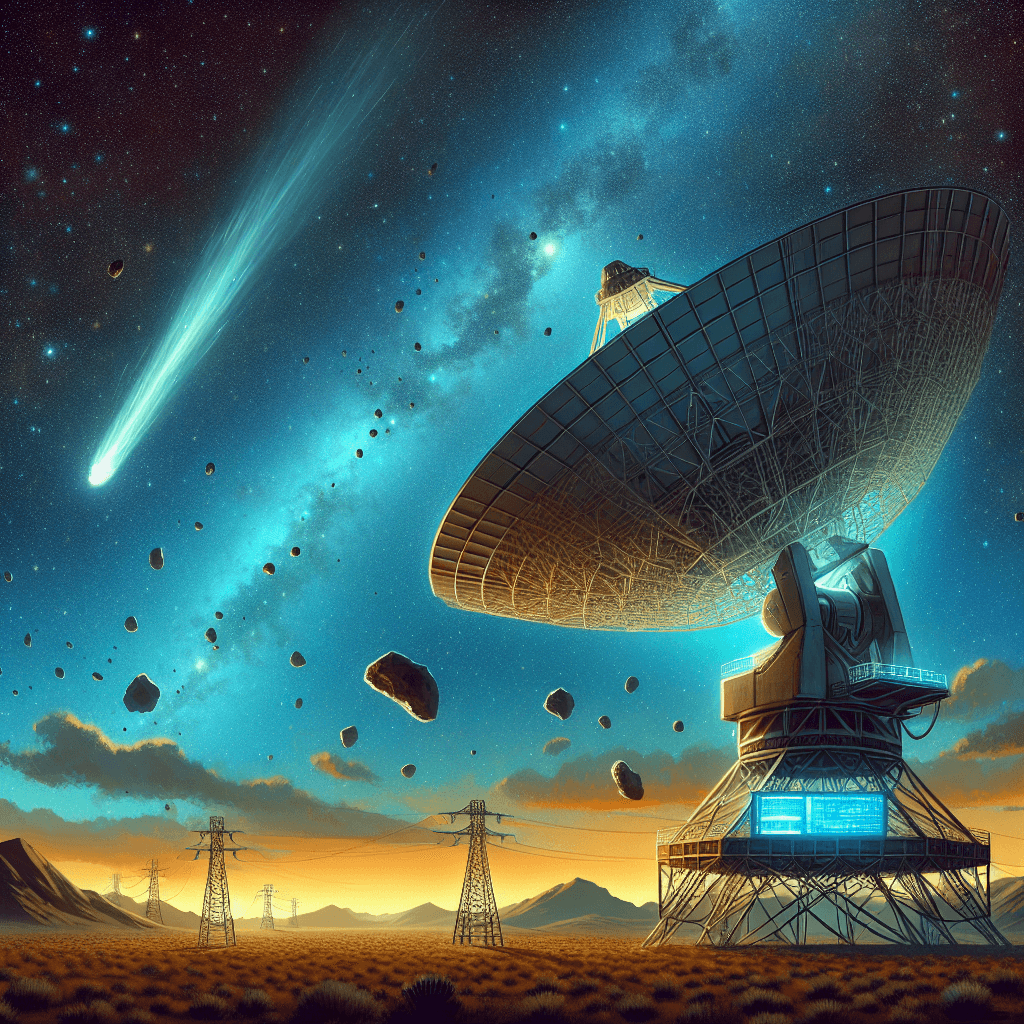 Banner for NASA Mojave Radio Dish: The Lone Guardian of Asteroid Detection!