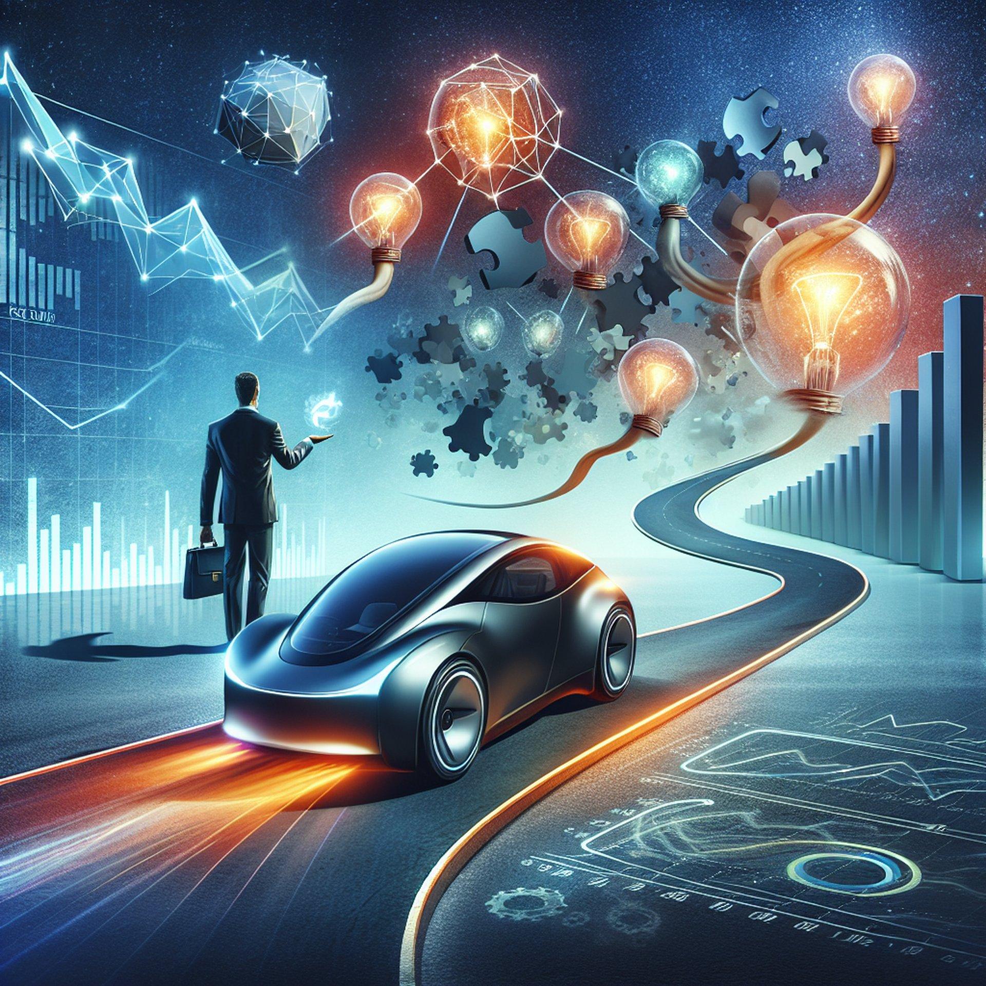 Banner for Tesla's Tumultuous Ride: Executive Exit, Slowing Sales, and Musk's Controversies