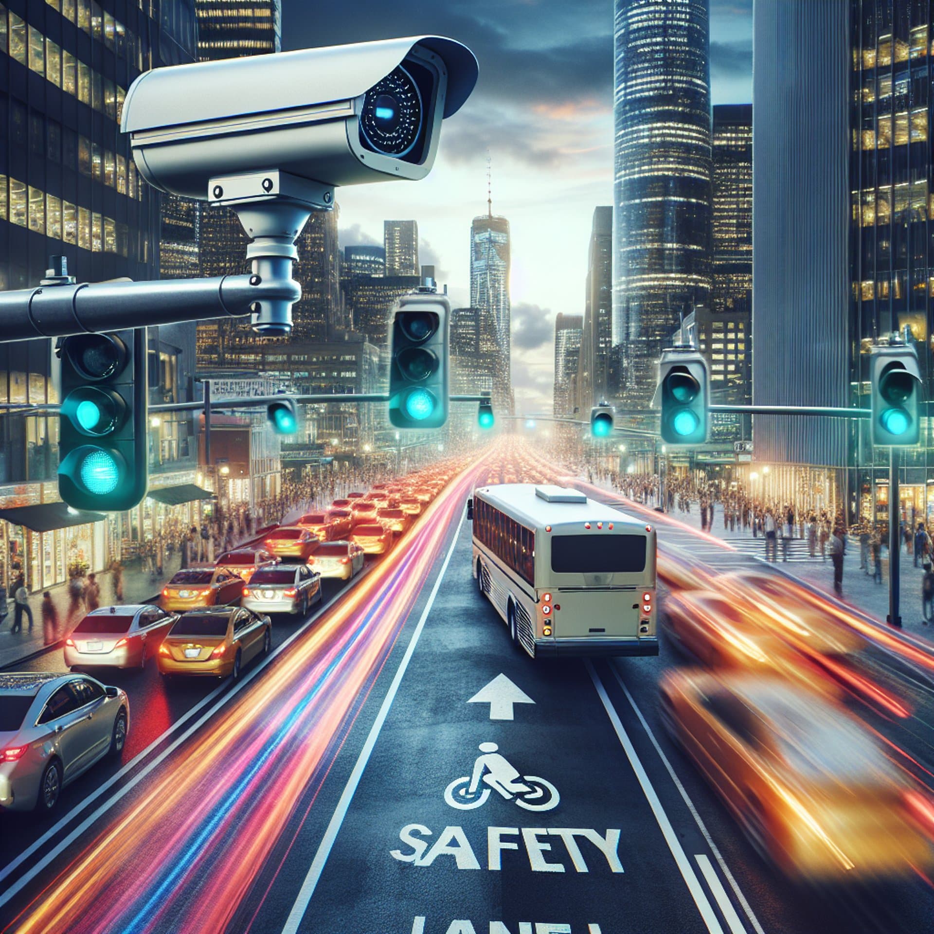 AI Cameras Transform U.S. Bus Lanes for Speed and Safety!