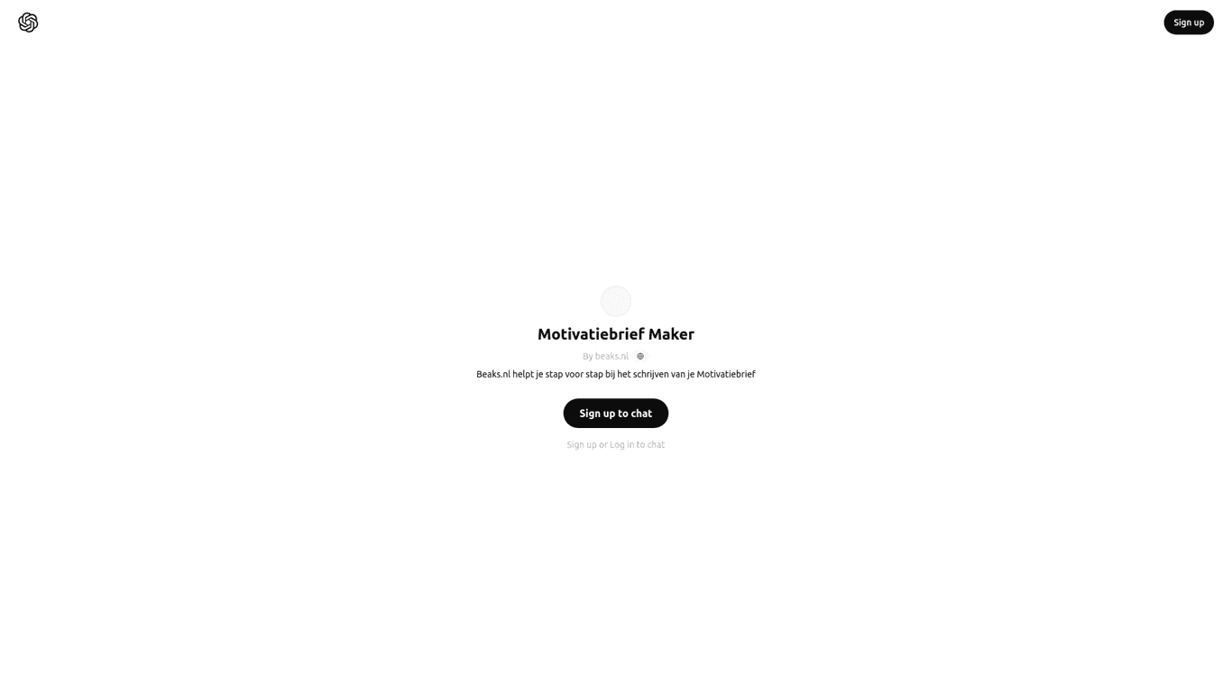 Motivatebrief Maker screenshot