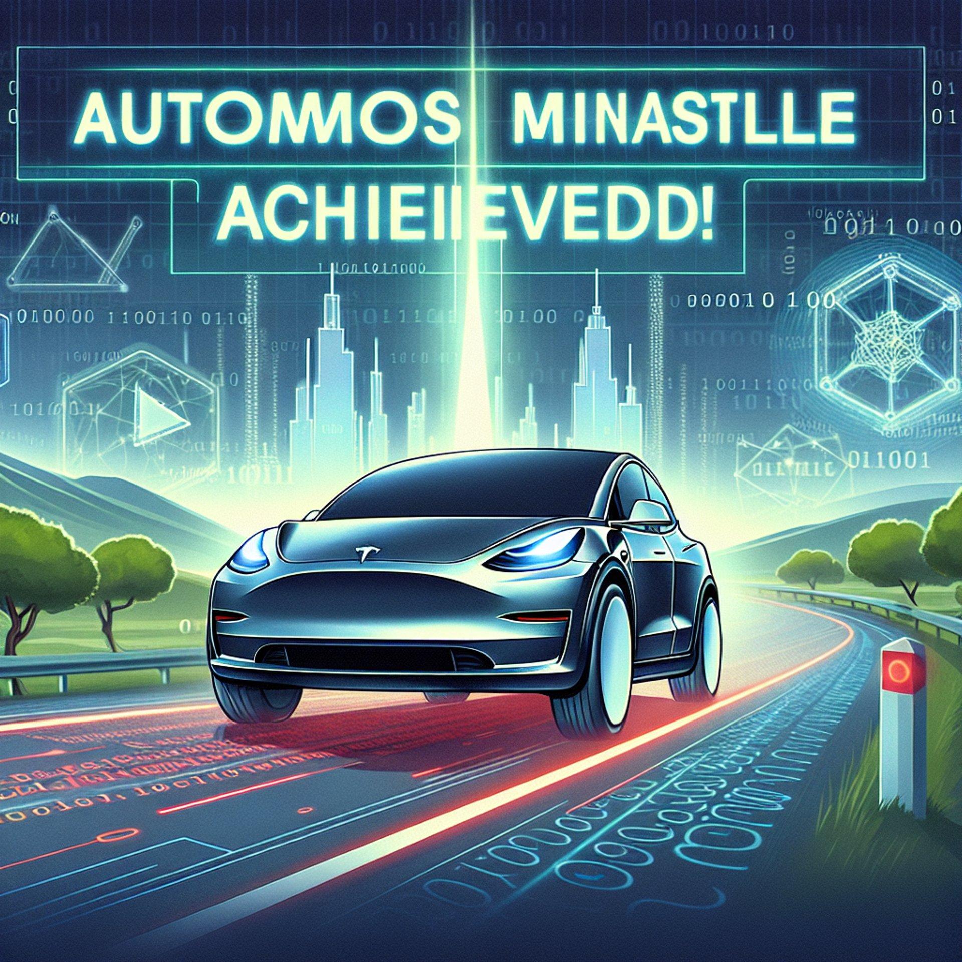 Banner for Tesla's Model Y Delivers Itself: Autonomous Milestone Achieved!