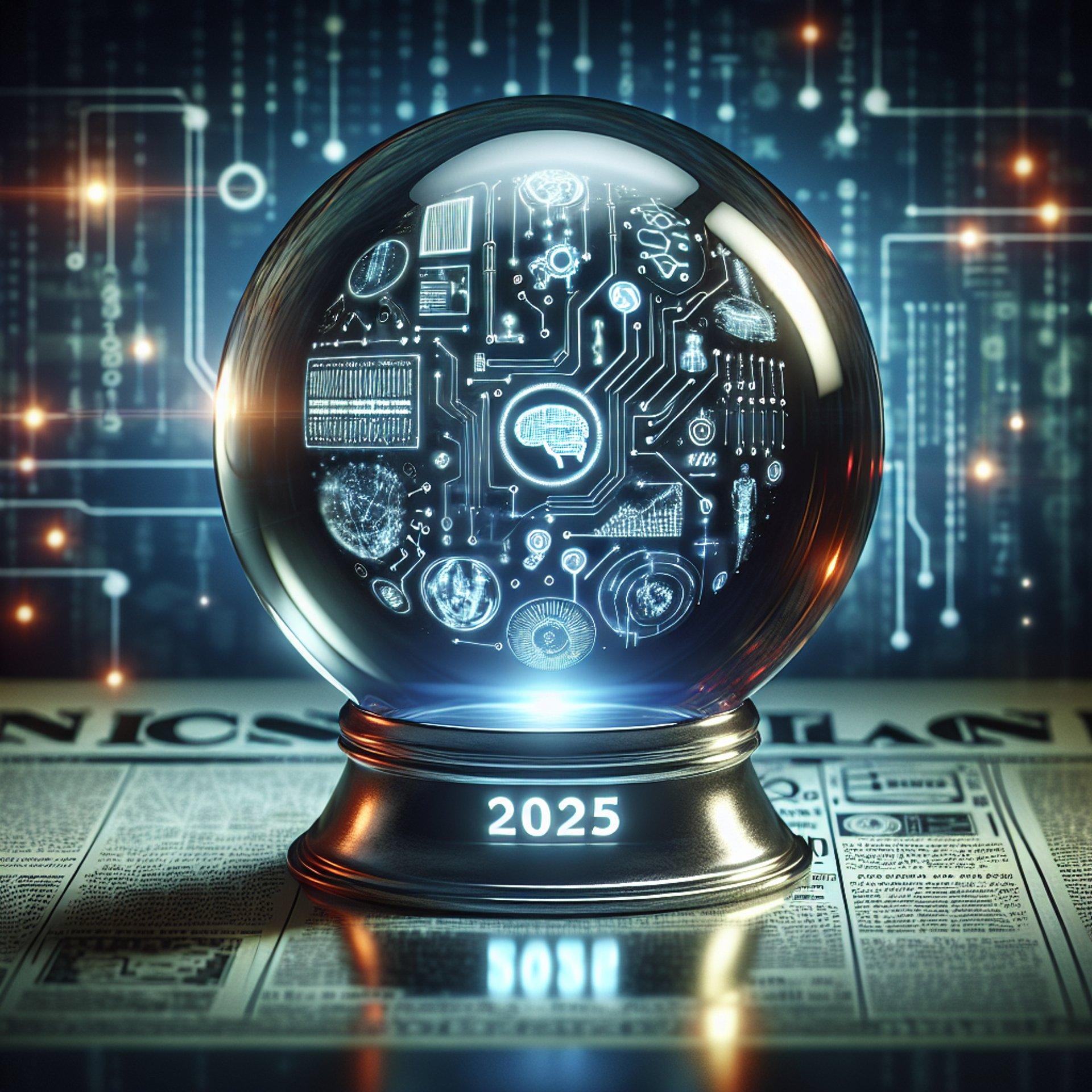 Banner for Crystal Ball: AI Predictions for 2025 Unveiled!