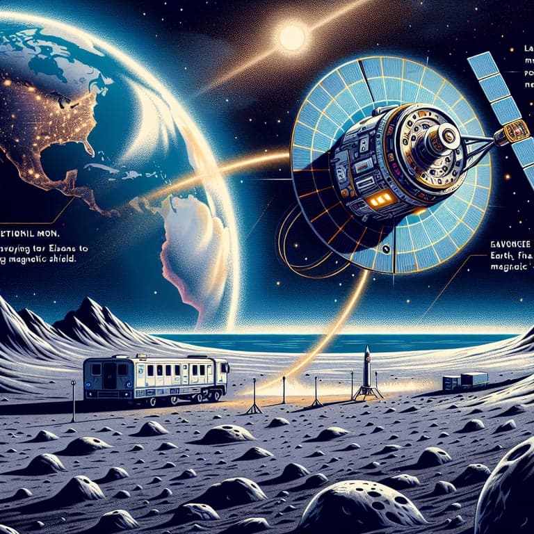 NASA's LEXI Takes Bold Leap: Capturing Earth's Magnetic Shield from the Moon!