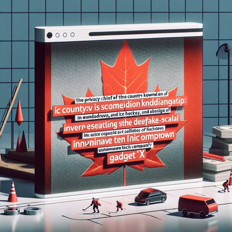 Banner for Canada's Privacy Chief Probes Elon Musk's X for Deepfake Scandal!