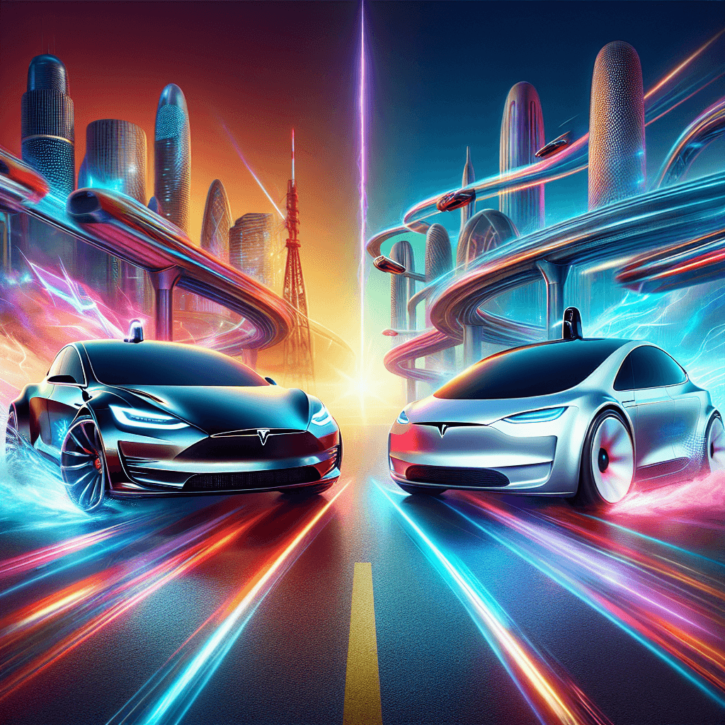 Robotaxi Rumble: Tesla vs. Waymo in a Driverless Duel