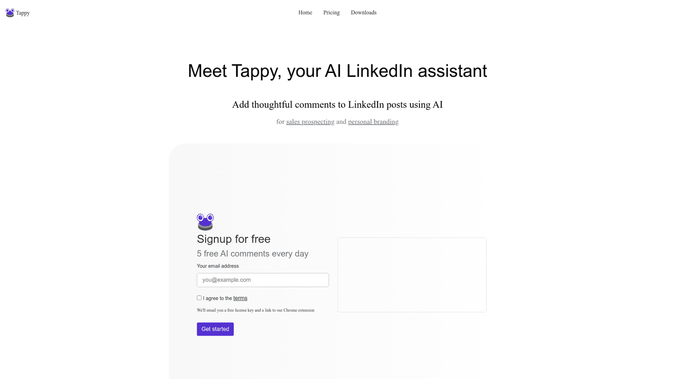Tappy screenshot