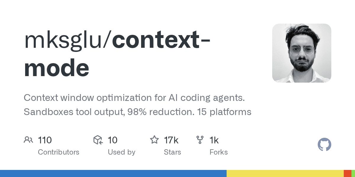 context-mode screenshot
