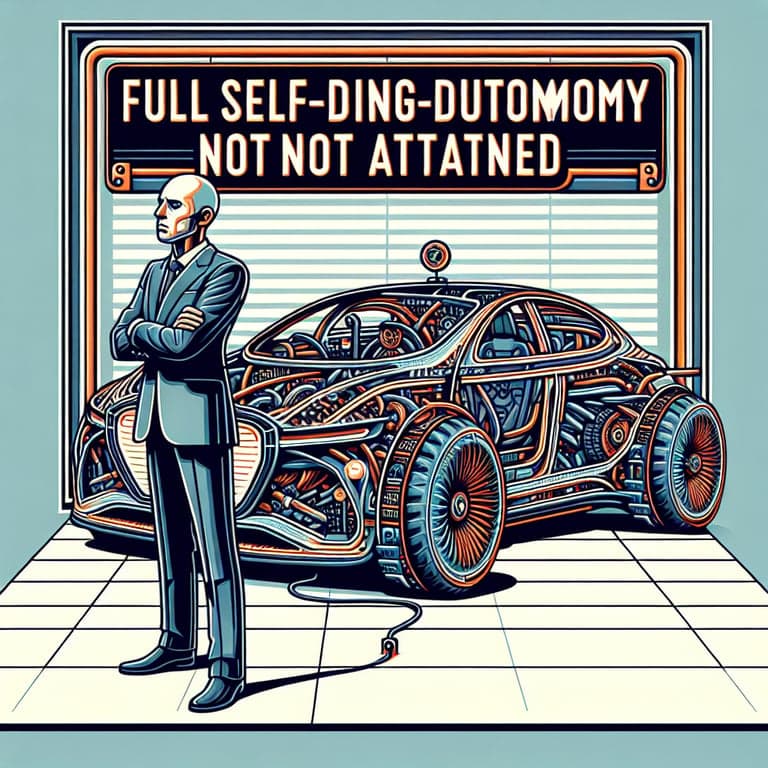 Elon Musk Admits Tesla's HW3 Vehicles Won't Achieve Full Self-Driving Autonomy