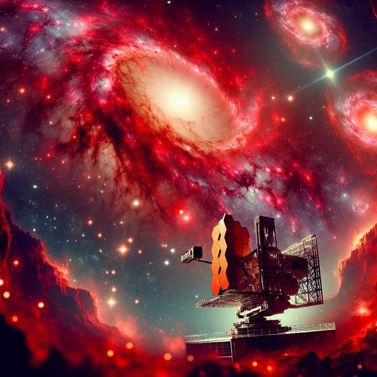 Banner for NASA's James Webb Spots 'Red Monster' Galaxies Pushing Cosmic Boundaries!