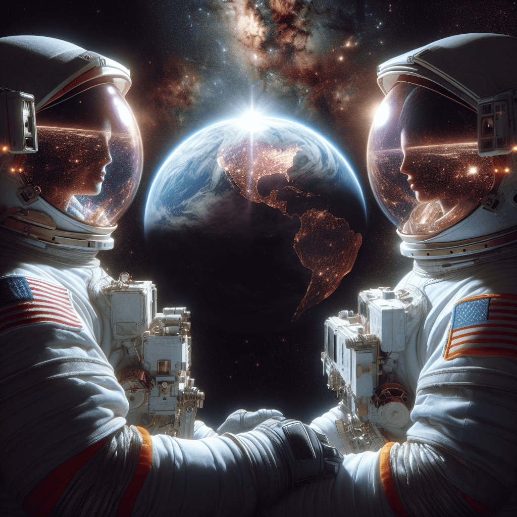 NASA Astronauts Anne McClain and Nichole Ayers Shine in Historic All-Woman Spacewalk