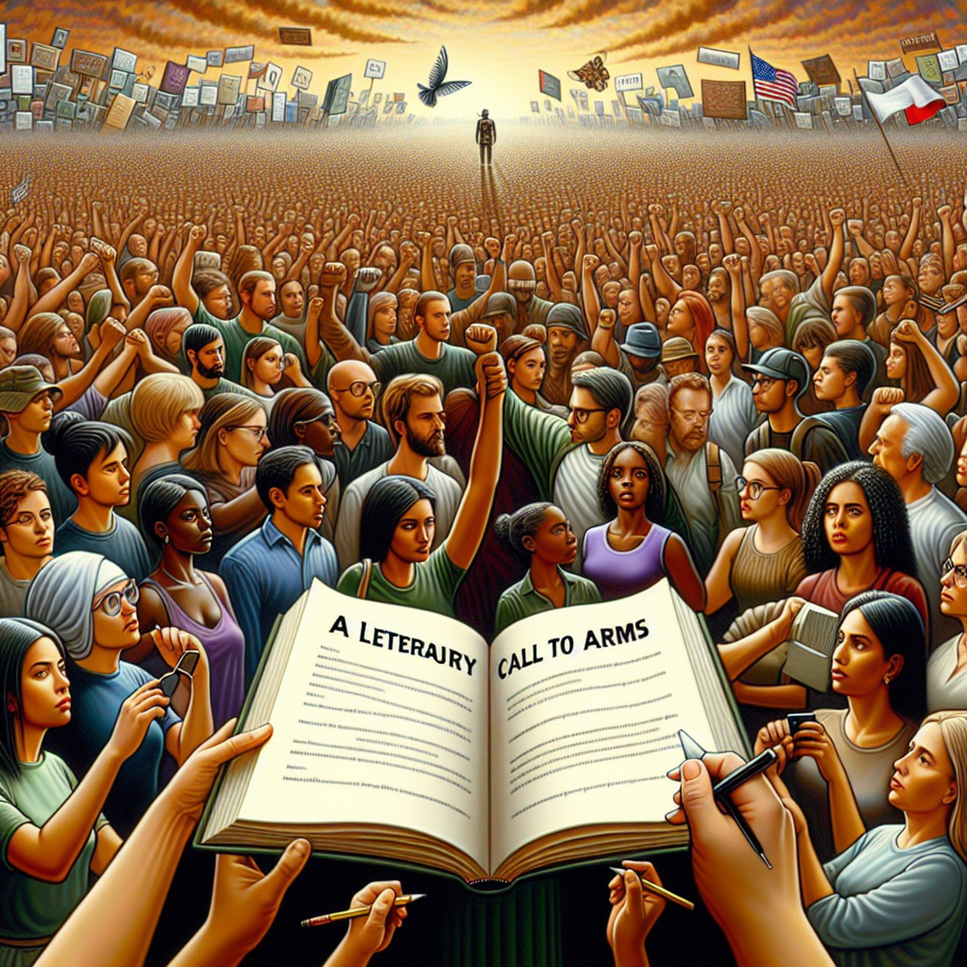 Banner for 1,100 Authors Unite Against AI: A Literary Call to Arms!