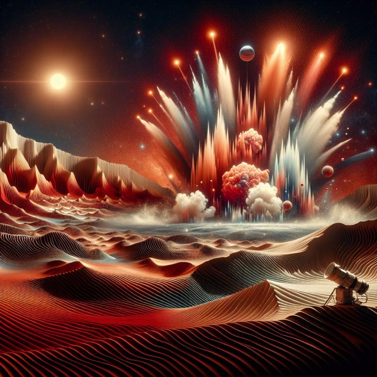 Banner for Mars Welcomes a Dynamic Spring: Avalanches, Gas Explosions, and Shifting Dunes Captured by NASA