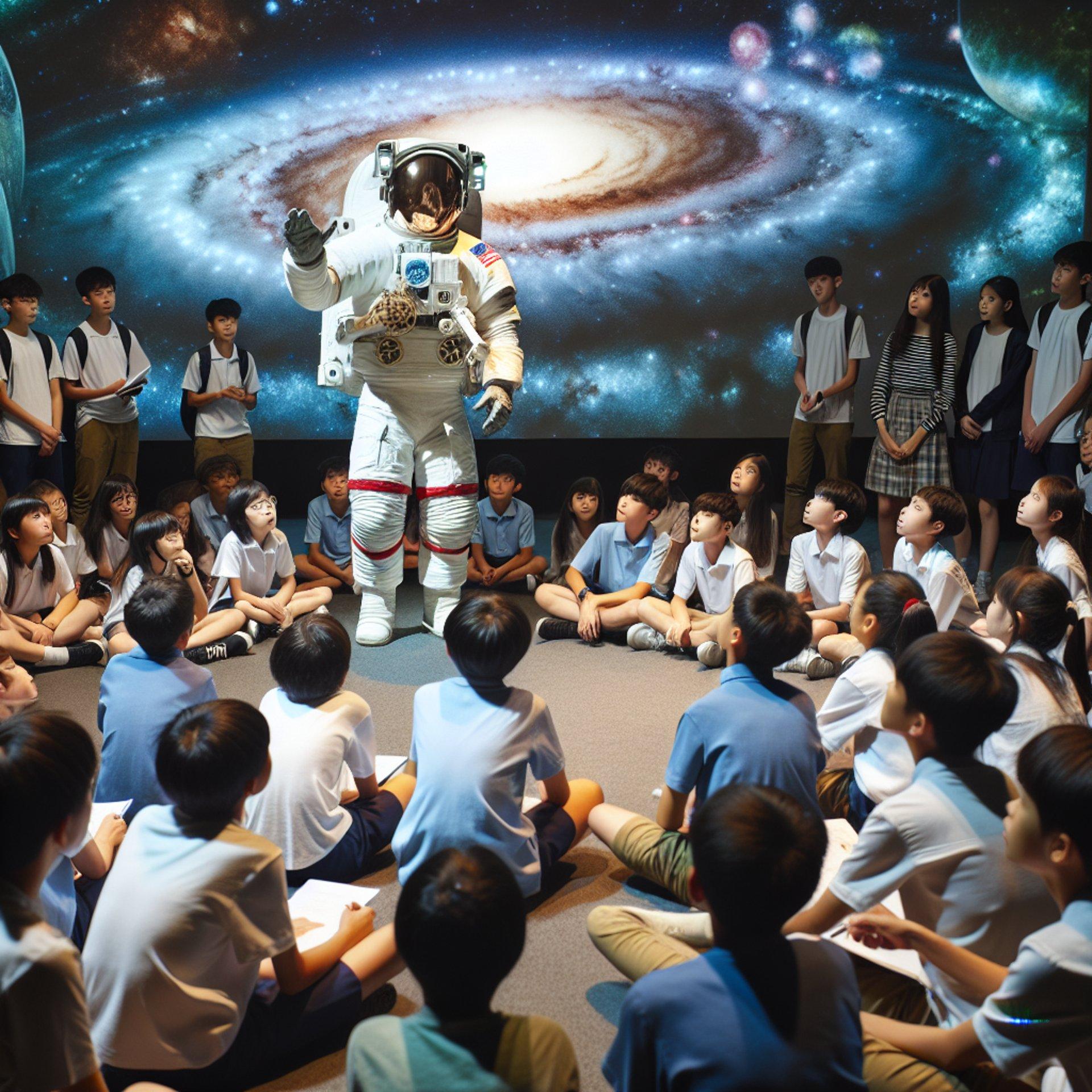 Banner for Scott Parazynski Shares Cosmic Tales with Hong Kong Students