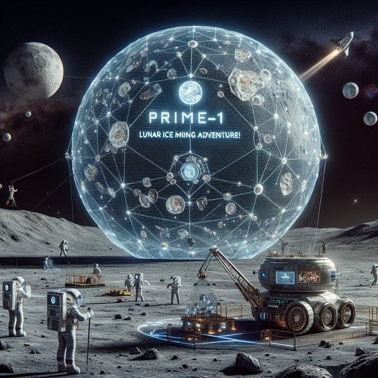 NASA's PRIME-1 Mission: Lunar Ice Mining Adventure Awaits!