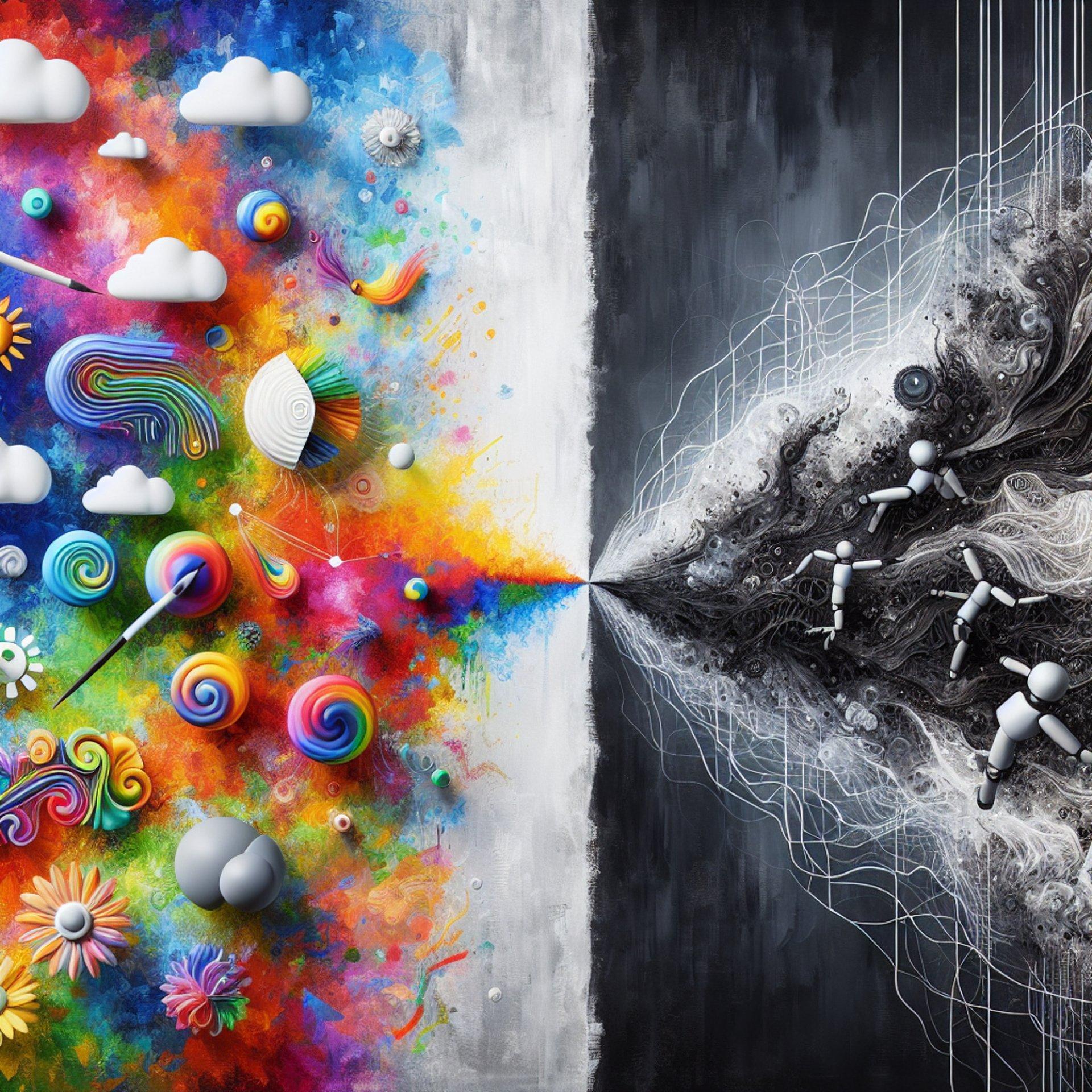 Banner for AI and the Arts: Navigating the Fine Line Between Innovation and Dystopia