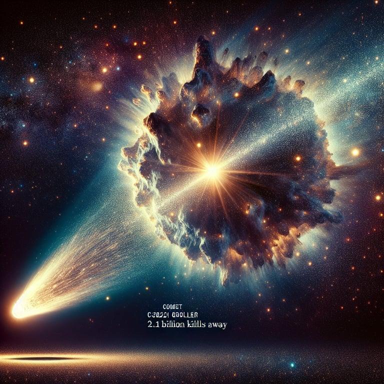 Banner for Comet C/2025 D1 (Gröller) Unveils Mysteries of the Solar Nebula from 2.1 Billion Kilometers Away!