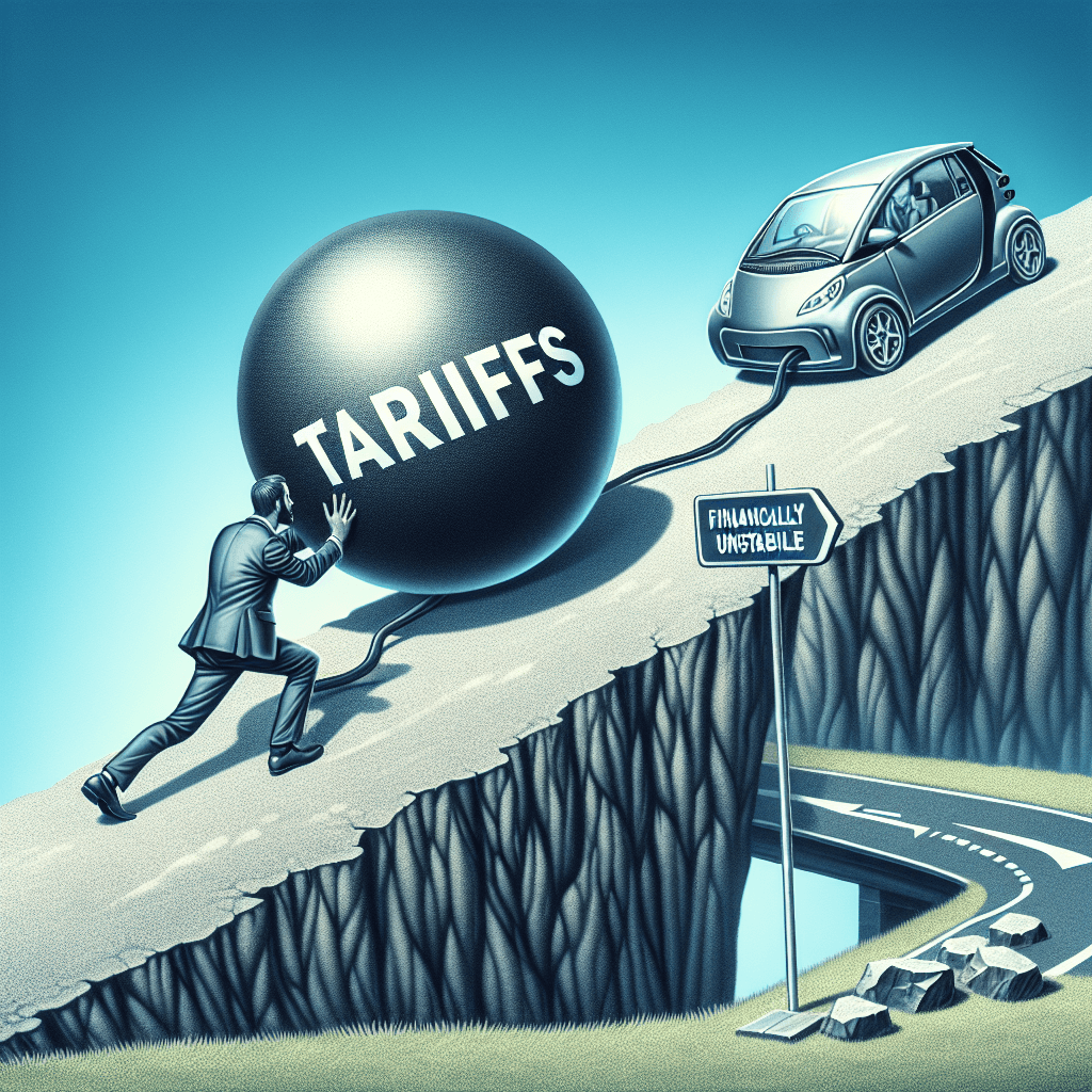 Banner for Elon Musk Pushes for Tariff Reductions Amidst Tesla's Tumultuous Financials