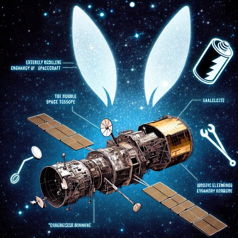 Banner for Hubble Space Telescope: The Energizer Bunny of Spacecraft