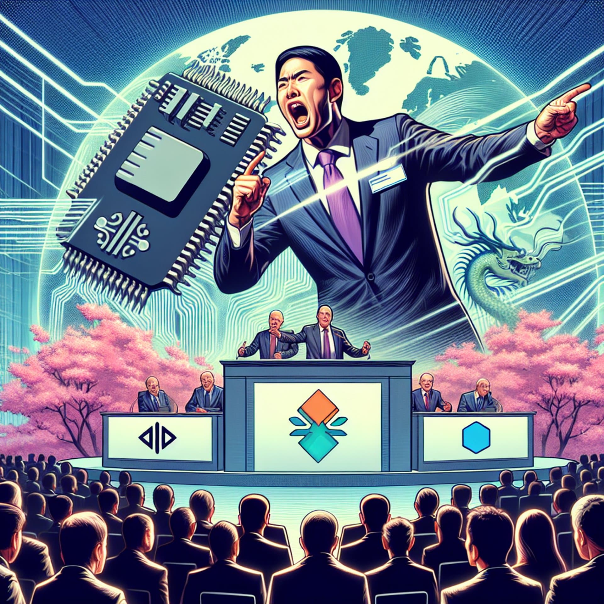 Banner for Anthropic's CEO Sparks Controversy at Davos, Criticizes Nvidia and AMD over AI Chip Sales to China