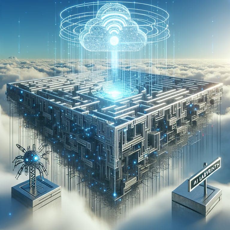 Cloudflare Unveils AI Labyrinth: The New Weapon Against Web-Scraping Bots
