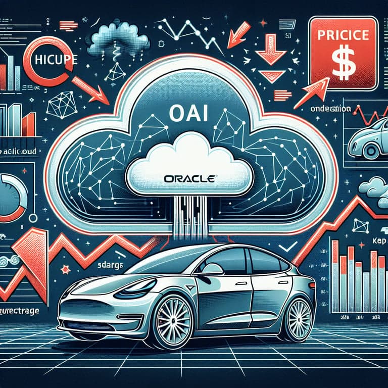 Oracle's AI Cloud Hiccups and Tesla's Cheaper Model Y: Market Reactions