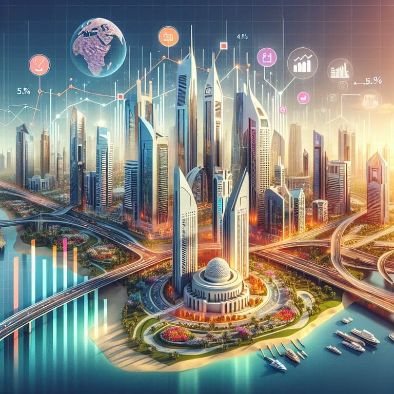 UAE's Economy Soars: A 5.1% GDP Growth Powered by Non-Oil Sectors