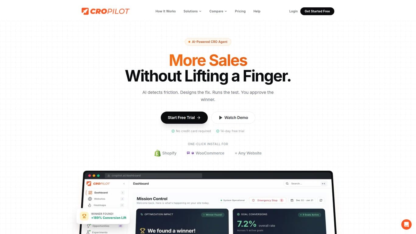 CROpilot screenshot