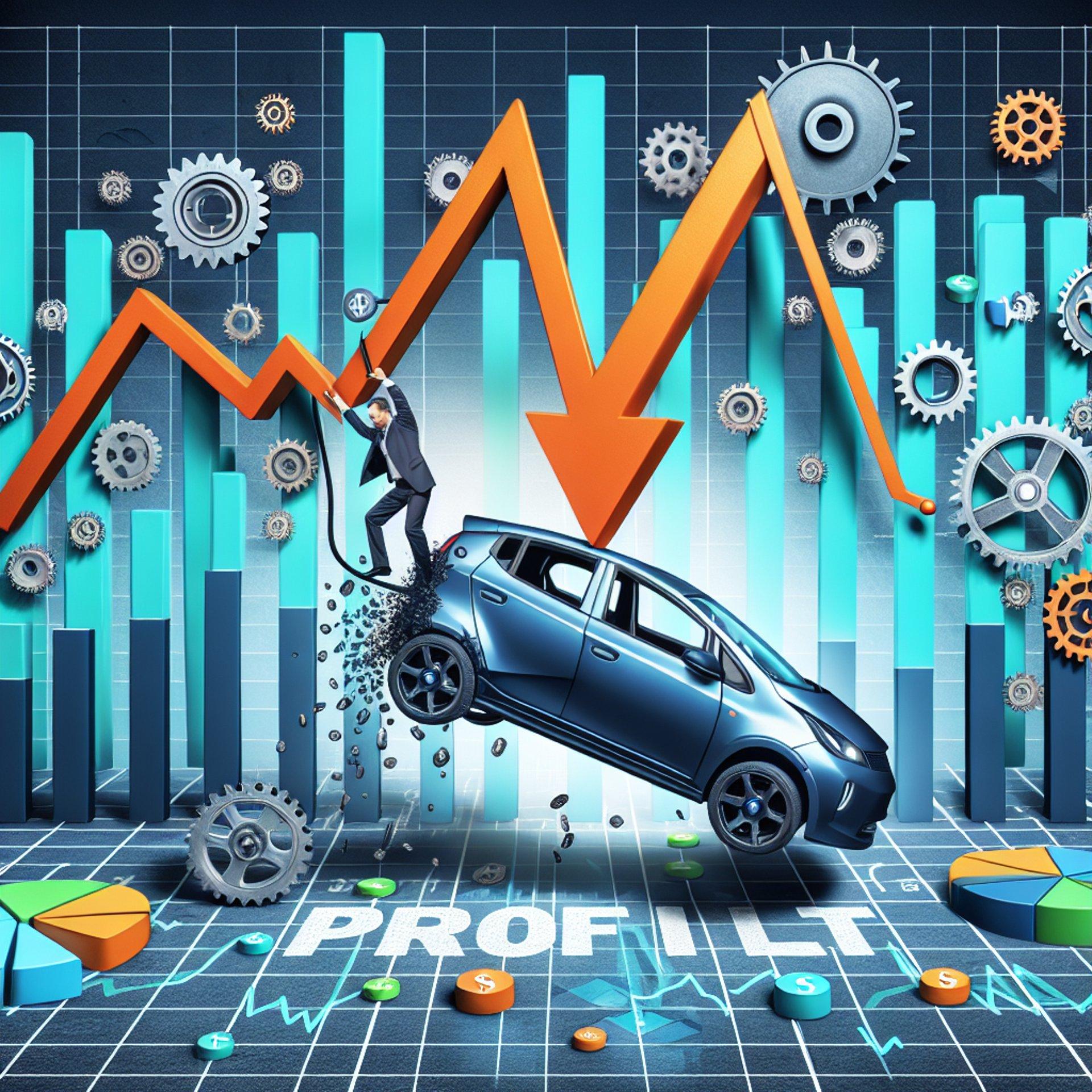 Banner for Tesla's Profit Plunge: The Musk Effect & Market Competition