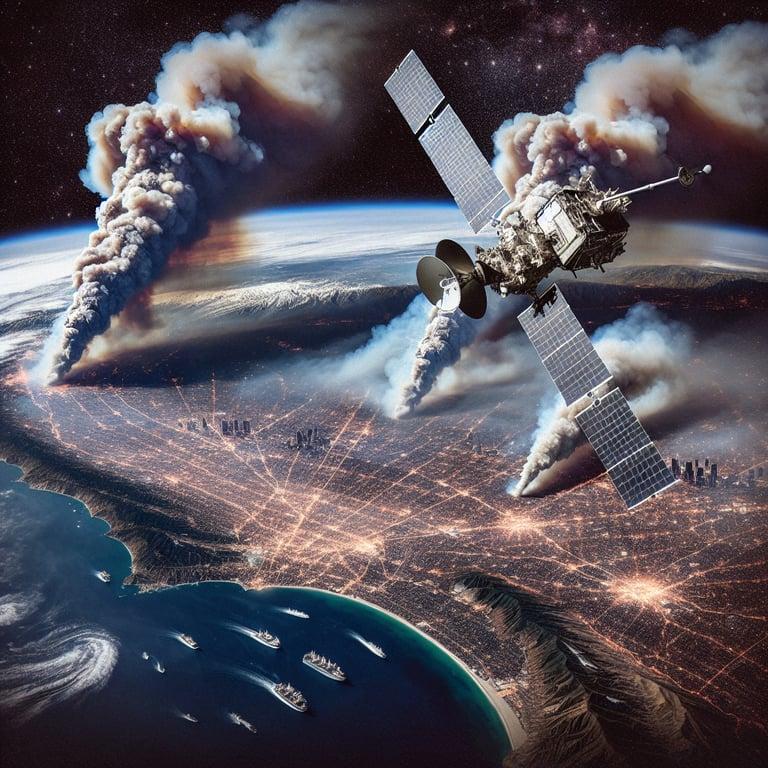 Banner for NASA's Satellites Track L.A. Wildfires: Dramatic Imagery from Space