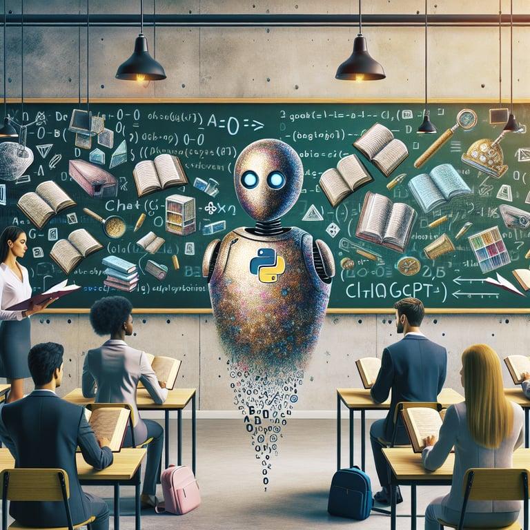 Banner for Teachers Grapple with AI Challenges: ChatGPT Shakes Up Education
