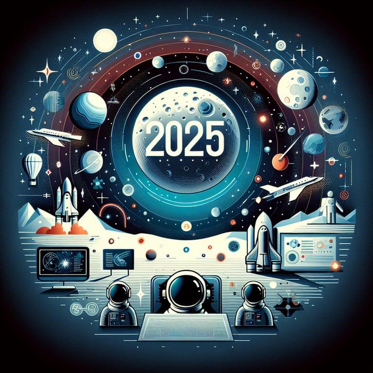 Banner for NASA's 2025 Astronaut Class Announcement: A Leap Towards Lunar Legacy!
