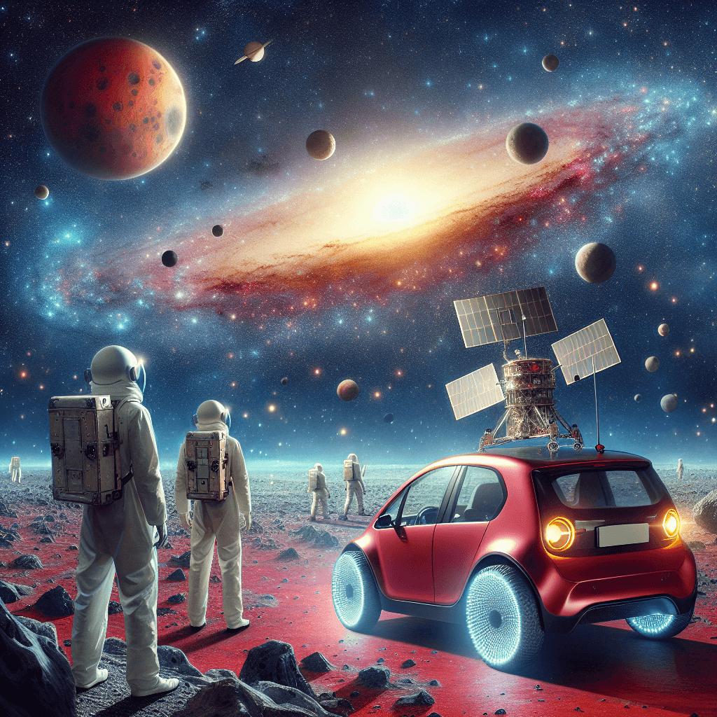 Banner for Tesla in Space: Astronomers Mistake Roadster for Asteroid!