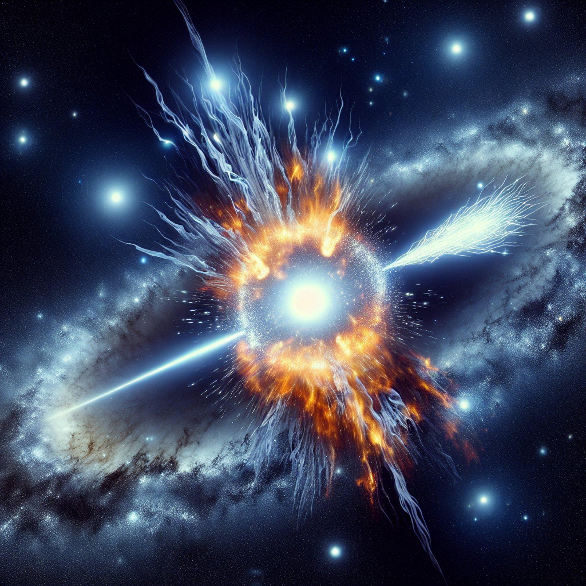 Banner for Galactic "Bone" Breaks! Pulsar Hits Milky Way Filament Like a Cosmic "Hit-and-Run"!