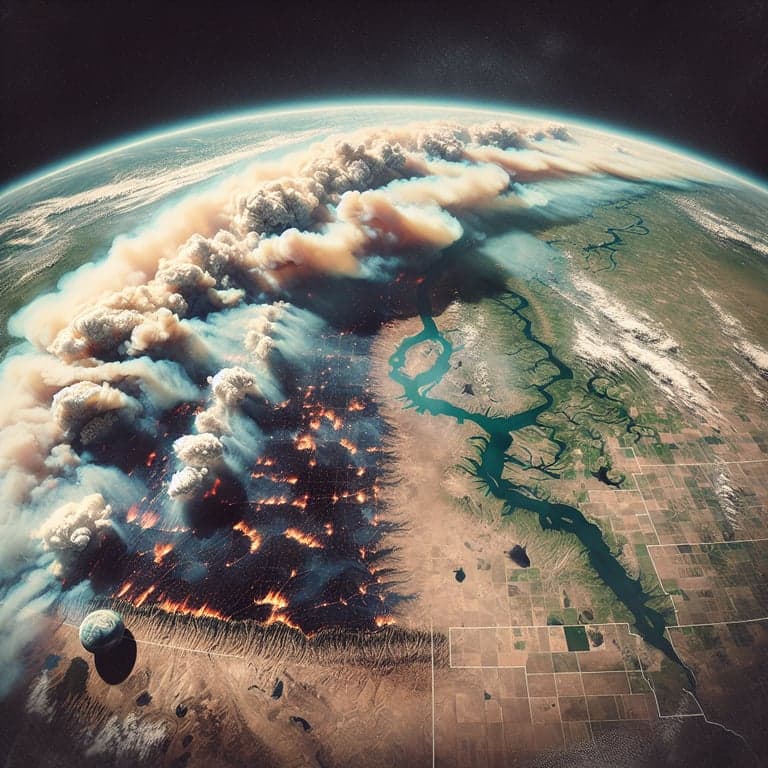 Saskatchewan Wildfires: Satellite Images Reveal Severe Crisis