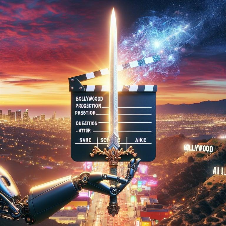 Banner for AI Takes the Spotlight in Hollywood: A Double-Edged Sword?
