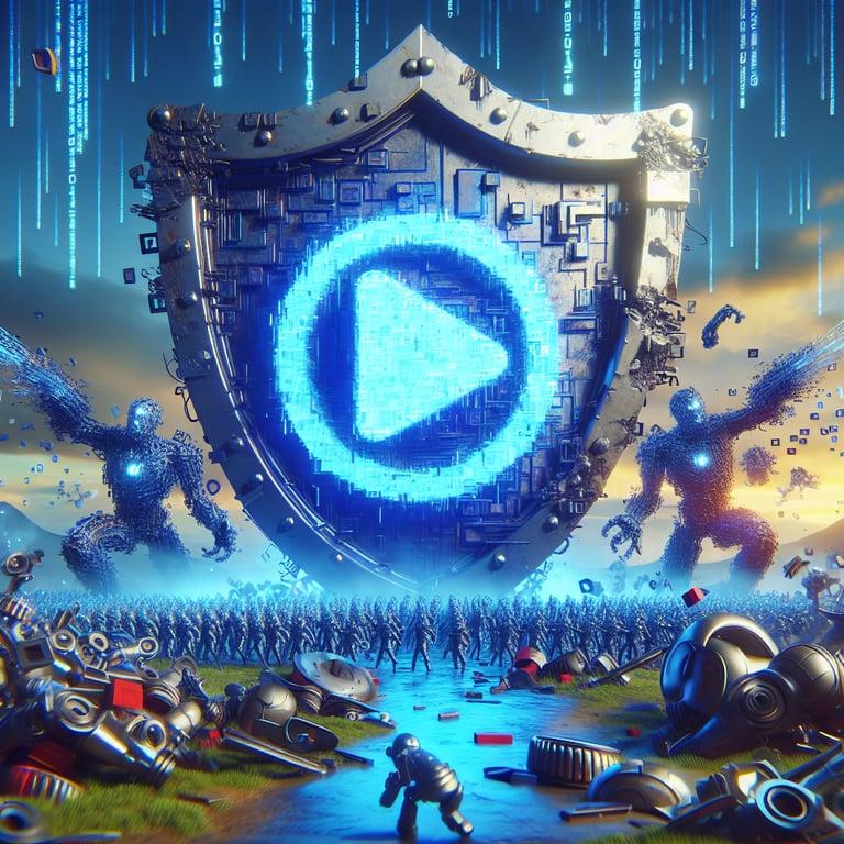 Banner for YouTube Declares War on AI Slop!