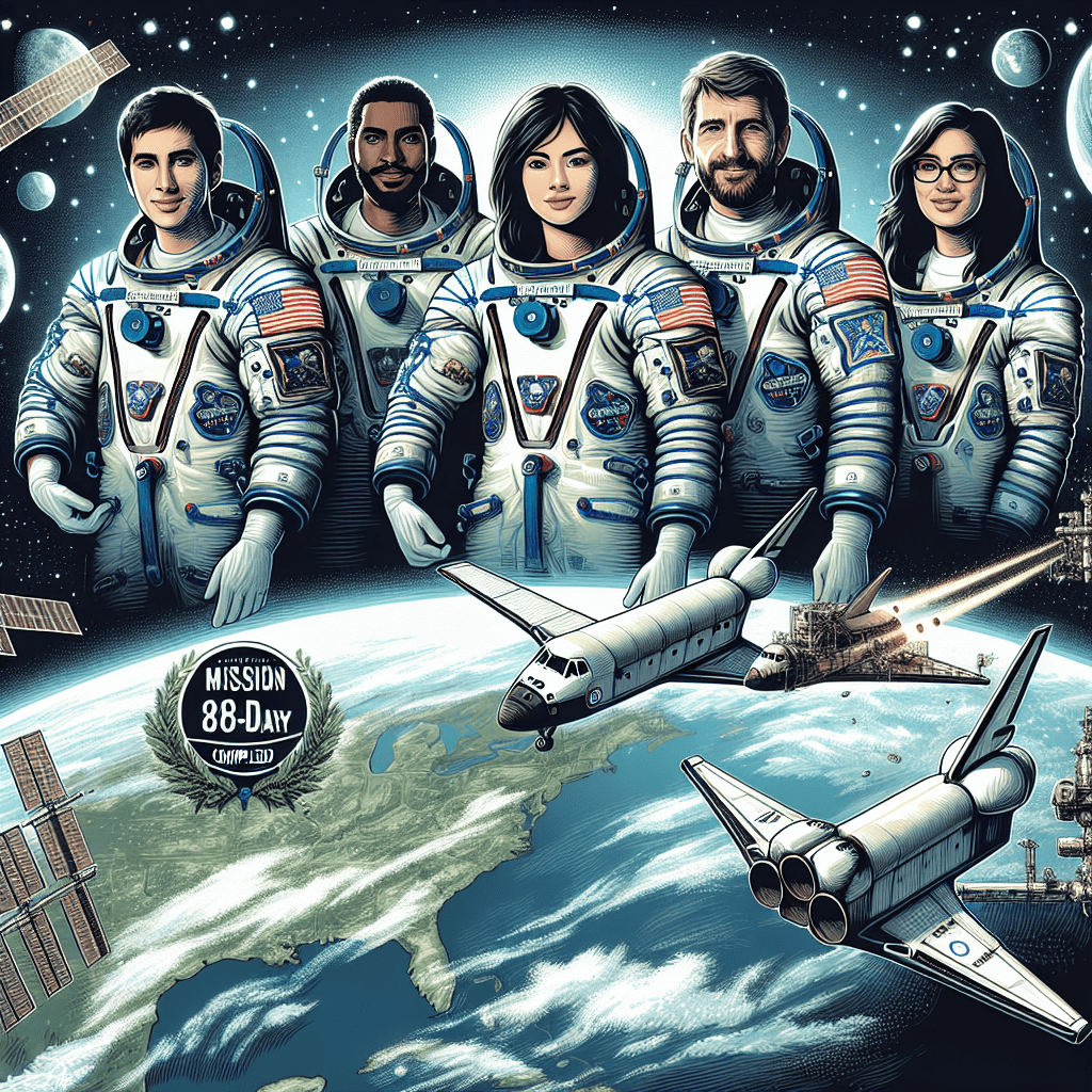 Banner for Space Pioneers Return Home: NASA's ISS Crew Completes 286-Day Mission