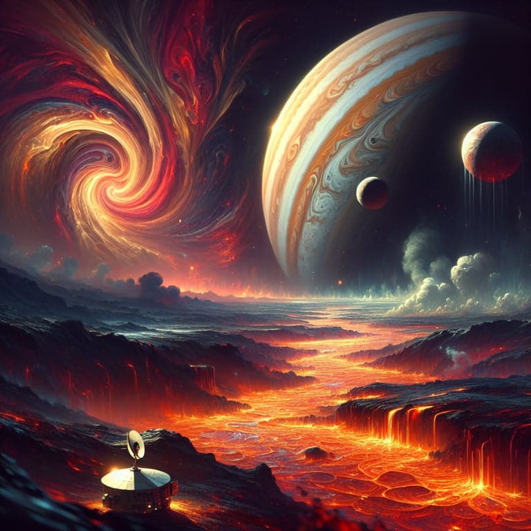 NASA's Juno Exposes Hidden Lava Lakes on Io and Wild Cyclonic Behavior on Jupiter