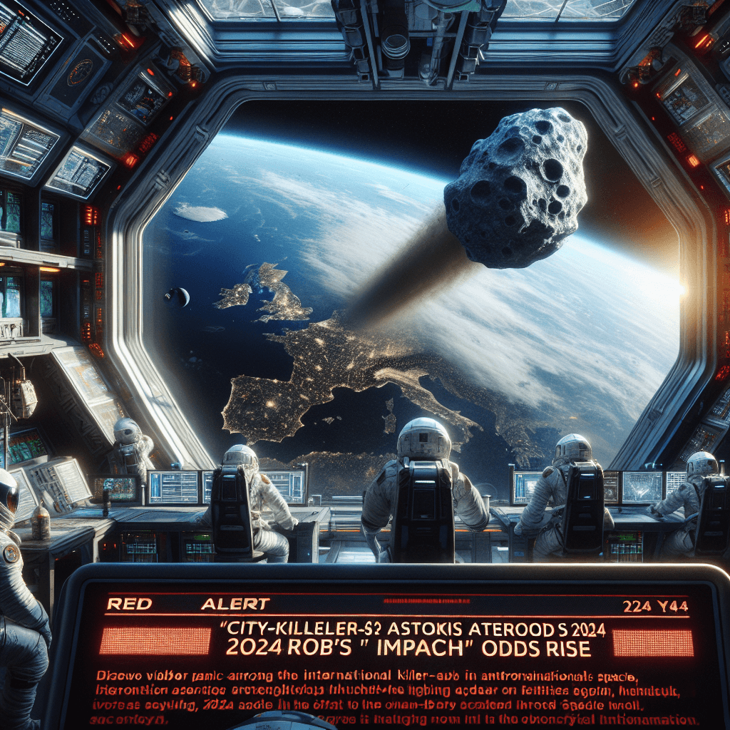 Banner for NASA Red Alert: City-Killer Asteroid 2024 YR4's Impact Odds Rise!