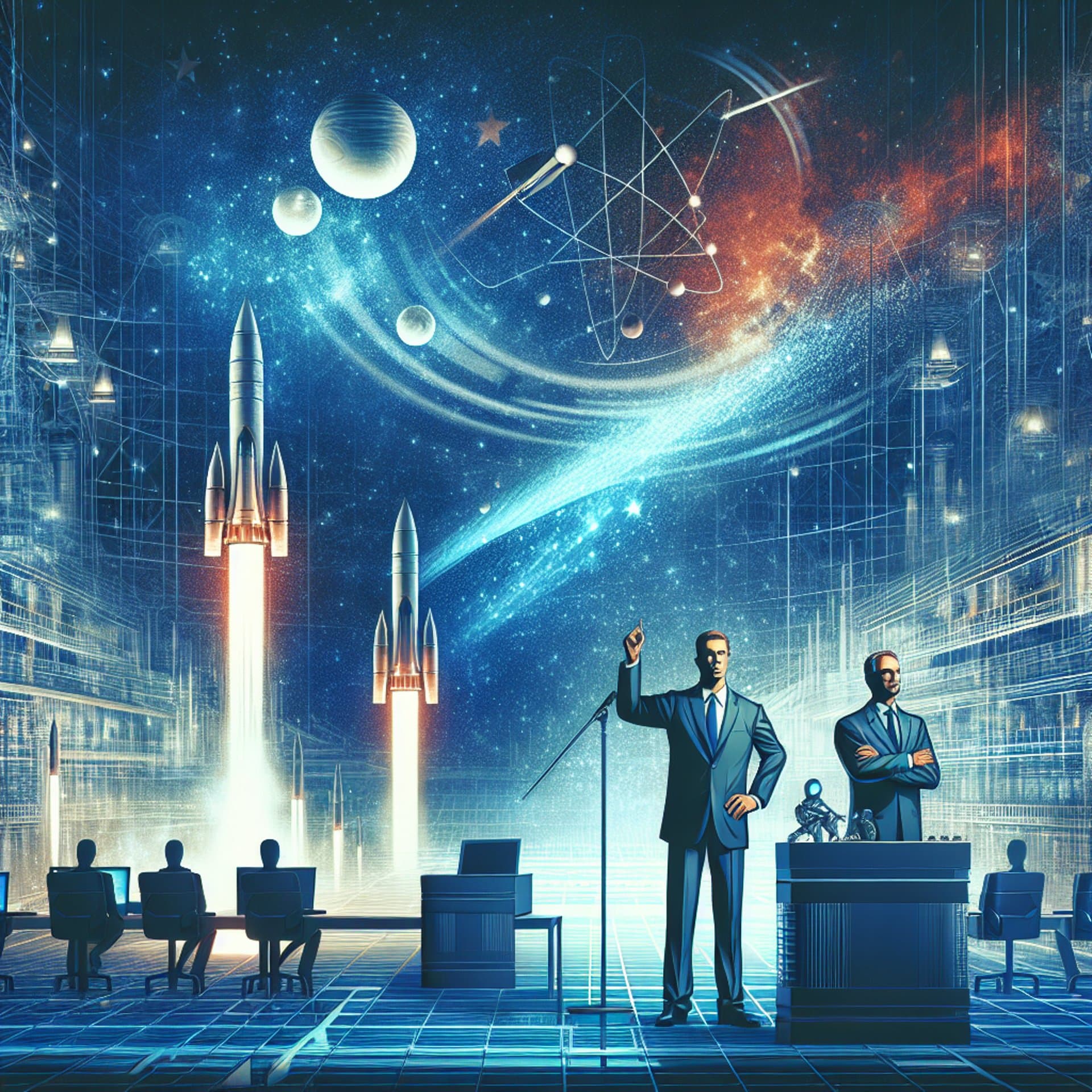 Banner for Elon Musk and Defense Secretary Pete Hegseth Tackle Pentagon Bureaucracy at SpaceX's Starbase