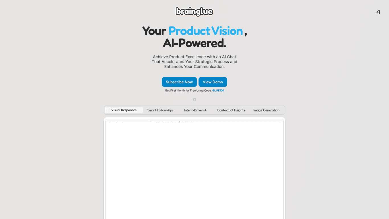 Brainglue screenshot