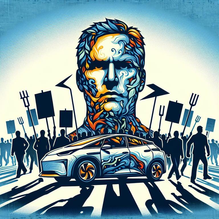 Banner for Protests Surge Worldwide in Bold "Tesla Takedown" Against Musk's Leadership