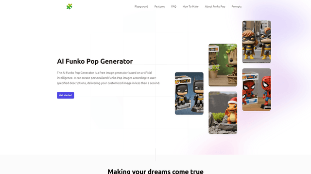 Thumbnail image for AI Funko Pop Generator