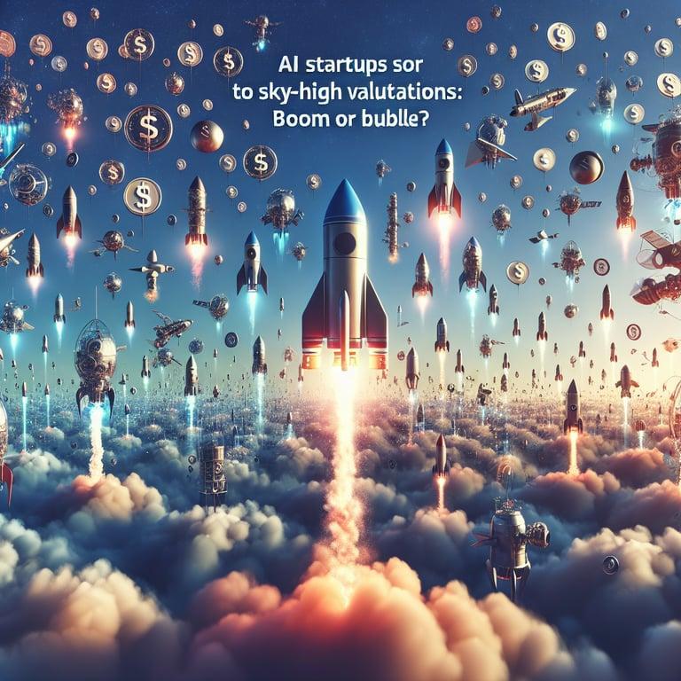 Banner for AI Startups Soar to Sky-High Valuations: Boom or Bubble?