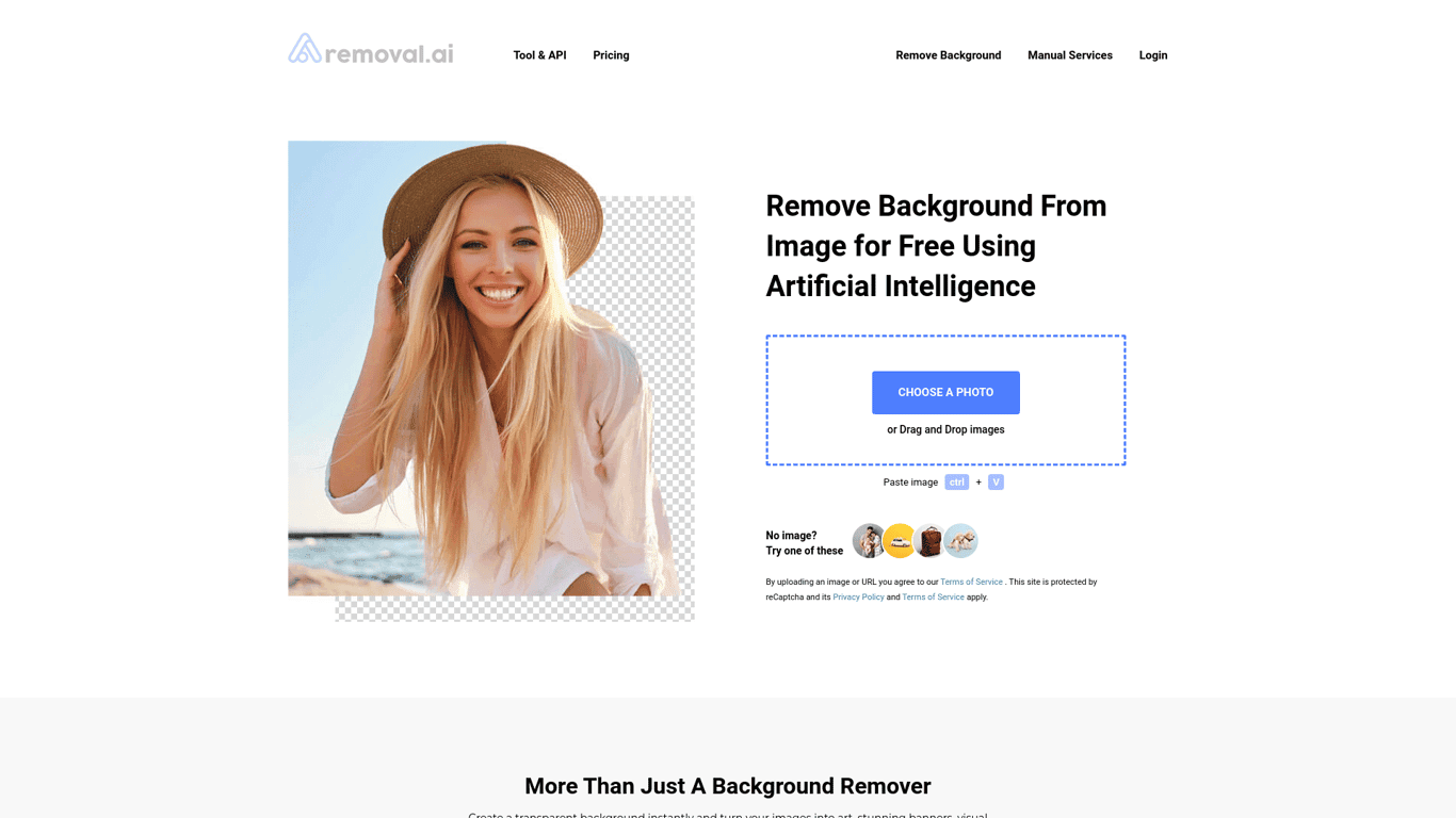 Removal.AI screenshot