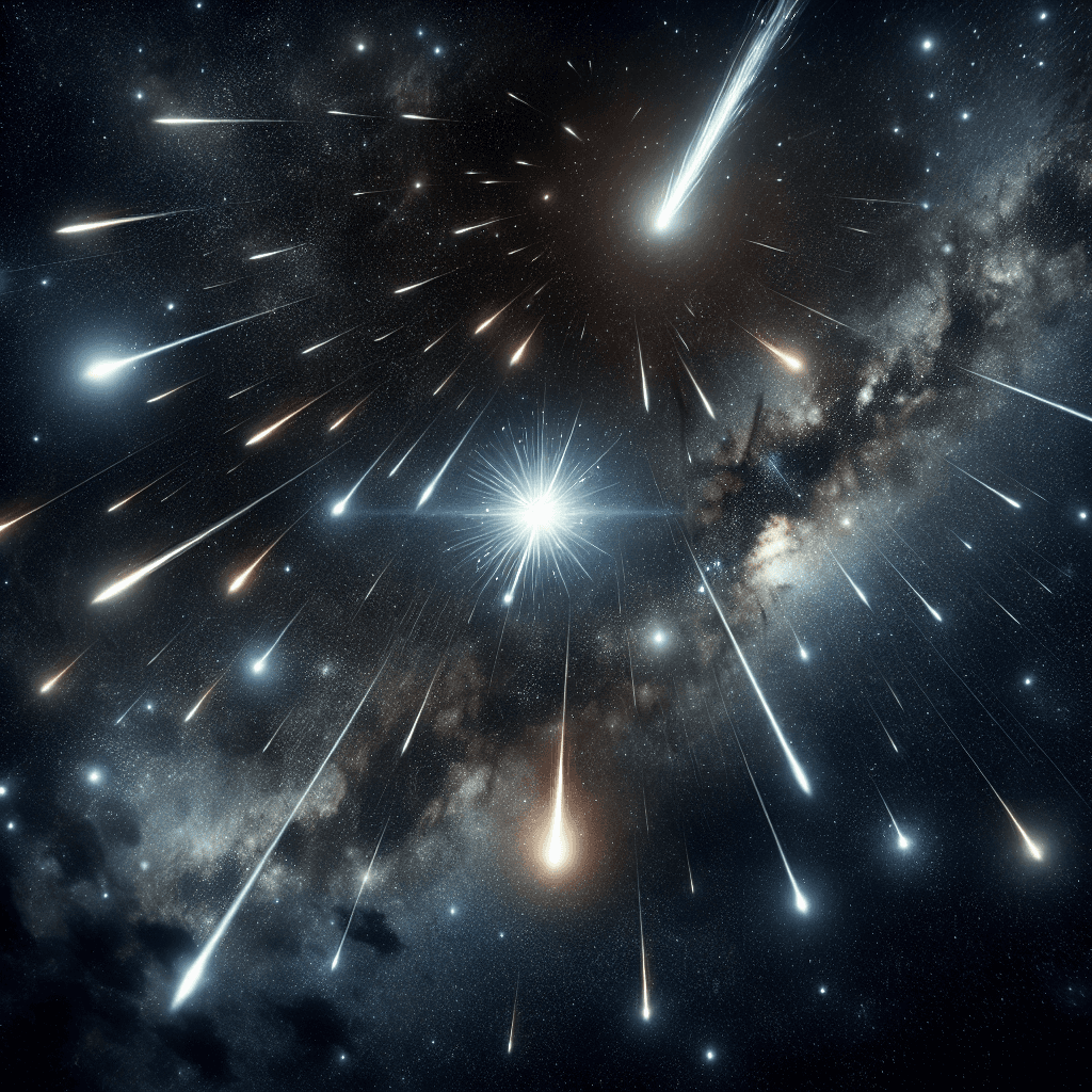 Banner for Eta Aquarids Meteor Shower: Cosmic Fireworks from Halley's Comet